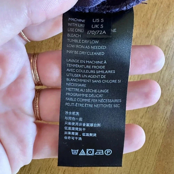 Free People Helen Ribbed Tube Midi Skirt—Purple—Size Small - Picture 7 of 8